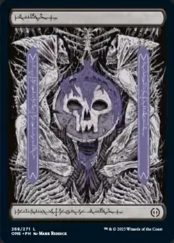 [1x] Swamp (269) - Phyrexian Near Mint, English Phyrexia: All Will Be One MTG Ma - Image 1