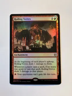 Roiling Vortex - FOIL - MTG Zendikar Rising - NM - Image 1