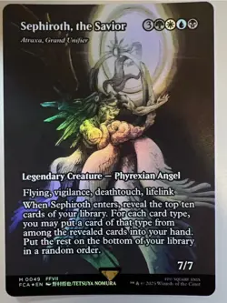 Sephiroth, the Savior - Atraxa, Grand Unifier (Showcase) (FOIL) - FINAL FANTASY - Image 1