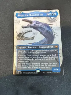 Eluge, the Shoreless Sea (Borderless) Bloomburrow Regular - Image 1