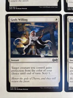 4x Mtg Ultimate Masters Gods Willing NM Magic The Gathering - Image 2