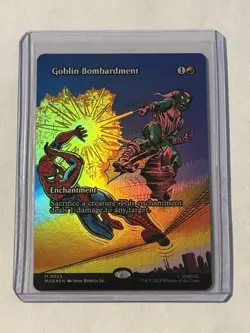 Goblin Bombardment (Borderless) Marvel Eternal-Legal Foil - Image 1