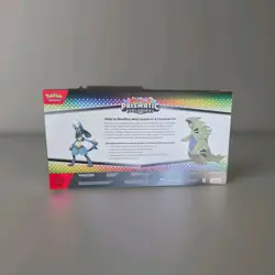Pokemon TCG SV Prismatic Evolutions Lucario EX & Tyranitar EX Premium Collection - Image 2