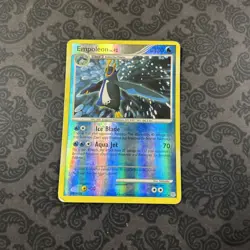 Pokemon TCG - Empoleon 4/130 Diamond Pearl Base Set Reverse Holo Rare - Image 1
