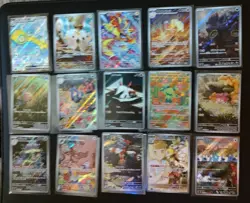 Beautiful Lot Of 15 Pokemon Cards. Full Art, AR'S, SR - Image 2