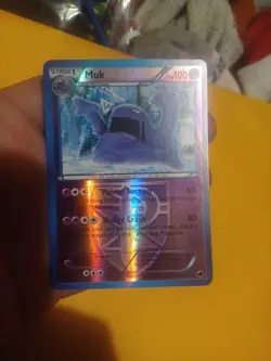 Muk 46/116 REVERSE HOLO Team Plasma (Plasma Freeze) Rare Black and White Pokemon - Image 1