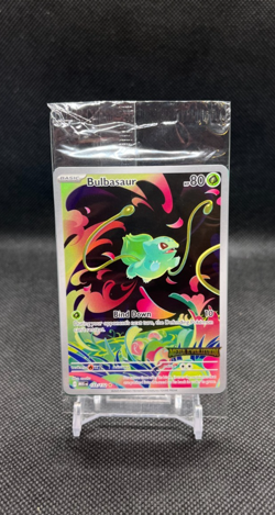 Pokemon TCG Bulbasaur 133/132 Stamped Promo Mega Evolution Sealed - Image 1