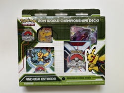 2014 Emerald King Deck World Championship Pokemon Andrew Estrada NEW SEALED - Image 1