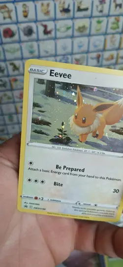 Eevee SWSH190 - Black Star Promo - Galaxy Holo*Fart* Swirl 🌀 - NM - Pokemon TCG - Image 5