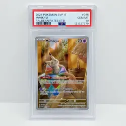 CARTA POKEMON MIMIKYU 075 PROMO ETB (2024) DESTINO DI PALDEA - ITA - PSA 10 !! - Image 1