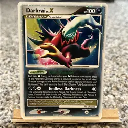 Darkrai LV.X DP19 Diamond and Pearl Black Star Promo Holo Pokemon TCG MP - Image 1