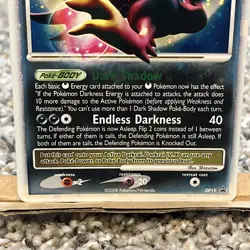 Darkrai LV.X DP19 Diamond and Pearl Black Star Promo Holo Pokemon TCG MP - Image 3