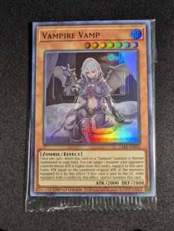Yugioh - Vampire Vamp LART-EN033 Limited Edition Ultra Rare NM - Sealed - Image 1