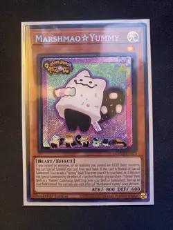 Marshmao ☆ Yummy | DOOD-EN024 | Secret Rare | Yu-Gi-Oh Doom of Dimensions | NM - Image 1