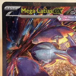 Pokemon Mega Evolution 181 Mega Latias ex Special Illustration Rare Trading Card - Image 2