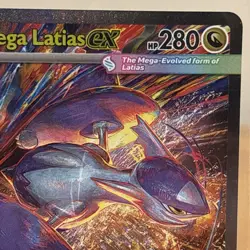 Pokemon Mega Evolution 181 Mega Latias ex Special Illustration Rare Trading Card - Image 3