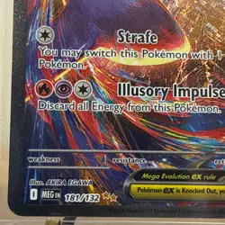 Pokemon Mega Evolution 181 Mega Latias ex Special Illustration Rare Trading Card - Image 4