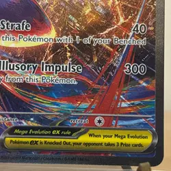 Pokemon Mega Evolution 181 Mega Latias ex Special Illustration Rare Trading Card - Image 5