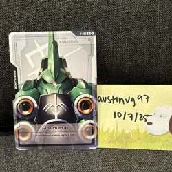 Gundam Card Game Singles R-006: Resource (Kshatriya) C New Type Rising - Image 3