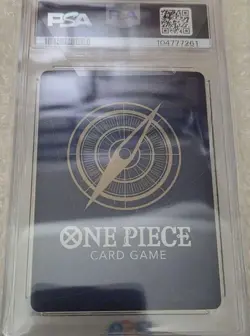 One Piece Card Trafalgar Law PSA10 Comic Parallel Serial 777 Rare - Image 2