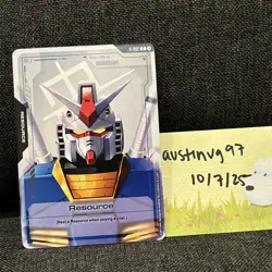 Gundam Card Game Singles R-002: Resource (RX-78-2) C New Type Rising - Image 3