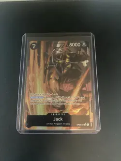 Jack (Alt Art Parallel) - One Piece Card Game OP08-084 - Two Legends - Image 1