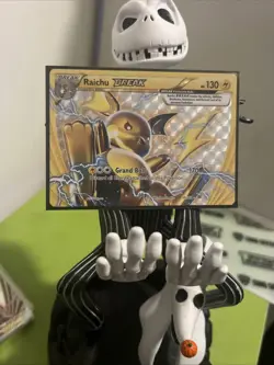Pokemon TCG Raichu Break 50/162 Holo Card Breakthrough Series NM - Image 1