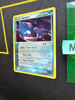 Pokemon Card Team Aqua's Kyogre EX Team Magma Vs Team Aqua Holo 3/95 242 💎NM💎 - Image 4