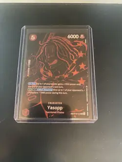 Yasopp OP09-013 SP OP12 Alternate Art One Piece Card English Legacy of the Maste - Image 1