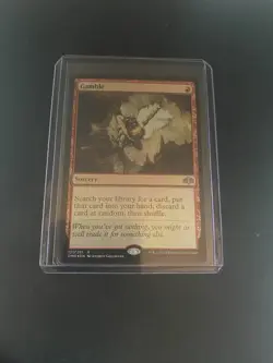 Gamble - Foil Dominaria Remastered Magic mtg English NM - Image 1