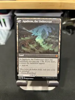MTG English Agadeem's Awakening / Agadeem, the Undercrypt NM Normal - Image 2