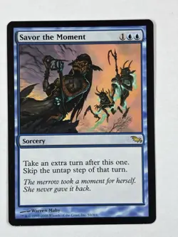 Savor the Moment Shadowmoor Regular MTG Magic the Gathering - Image 1