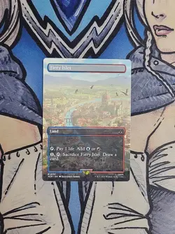 1x Fiery Islet Borderless NM/M ACR MTG Magic the Gathering - Image 1