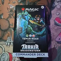 Temur Roar NEW MTG Tarkir Dragonstorm Commander Deck - Magic Cards Sealed EDH - Image 1