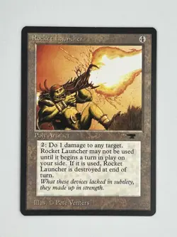 MTG ROCKET LAUNCHER Antiquities Regular MT+ Magic The Gathering - Image 1