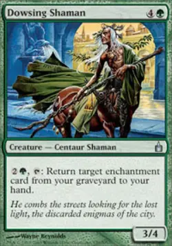 Dowsing Shaman - Light Play MTG Ravnica - Image 1