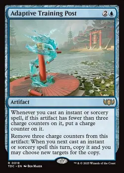 Adaptive Training Post Commander: Tarkir: Dragonstorm NM MTG Non-Foil - Image 1