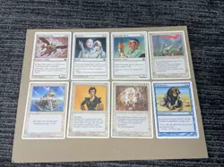 🔥 Mtg Magic The Gathering Game • Lot Of 8 Cards • 1993-2003 B - Image 1