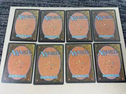 🔥 Mtg Magic The Gathering Game • Lot Of 8 Cards • 1993-2003 B - Image 2