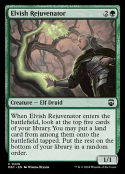 Elvish Rejuvenator Commander: Modern Horizons 3 NM MTG Non-Foil - Image 1