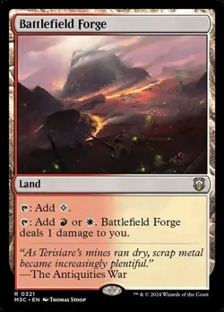 Battlefield Forge Commander: Modern Horizons 3 NM MTG Non-Foil - Image 1