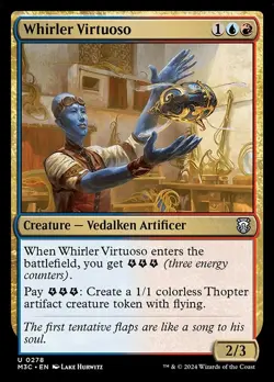 Whirler Virtuoso Commander: Modern Horizons 3 NM MTG Non-Foil - Image 1
