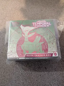 Pokemon TCG Temporal Forces Iron Leaves Elite Trainer Box (ETB) - New & Sealed - Image 1
