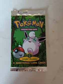 Wizards of the Coast First Edition Pokemon Jungle Booster Pack - 20.48 Weight - Image 2