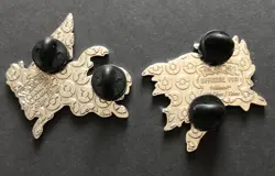 2 X Pokemon Pin Zacian Zamazenta Badge Metal 2022 Crown Zenith Collection Box - Image 2