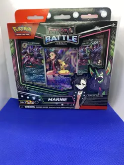 Pokemon TCG Rival Battle Deck Marnie Promo Box - Marnie's Morpeko - Sealed - Image 1