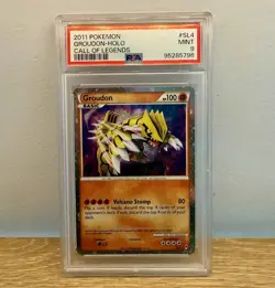 Pokemon Groudon Call of Legends Holo Rare #SL4 PSA 9 Mint - Image 1