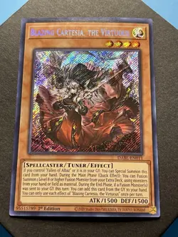 Blazing Cartesia, The Virtuous | DABL-EN011 | Secret Rare | NM | 1st Ed |YuGiOh! - Image 3
