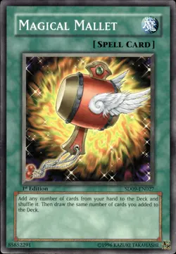 Magical Mallet - 1st Edition SD09-EN027 - MP - YuGiOh - Image 1