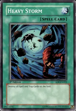 Heavy Storm - 1st Edition SD8-EN022 - HP - YuGiOh - Image 1